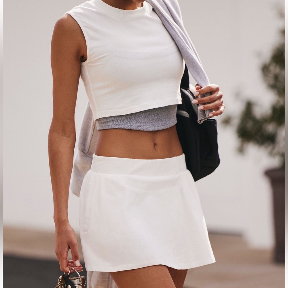 Free people hot shot skort set
